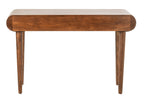 J-Line Consoletafel met meerdere laden - mangohout - naturel/zwart