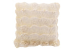 J-Line Kussen Wave Polyester Crème
