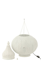 J-Line lamp Aladin - metaal - wit - small