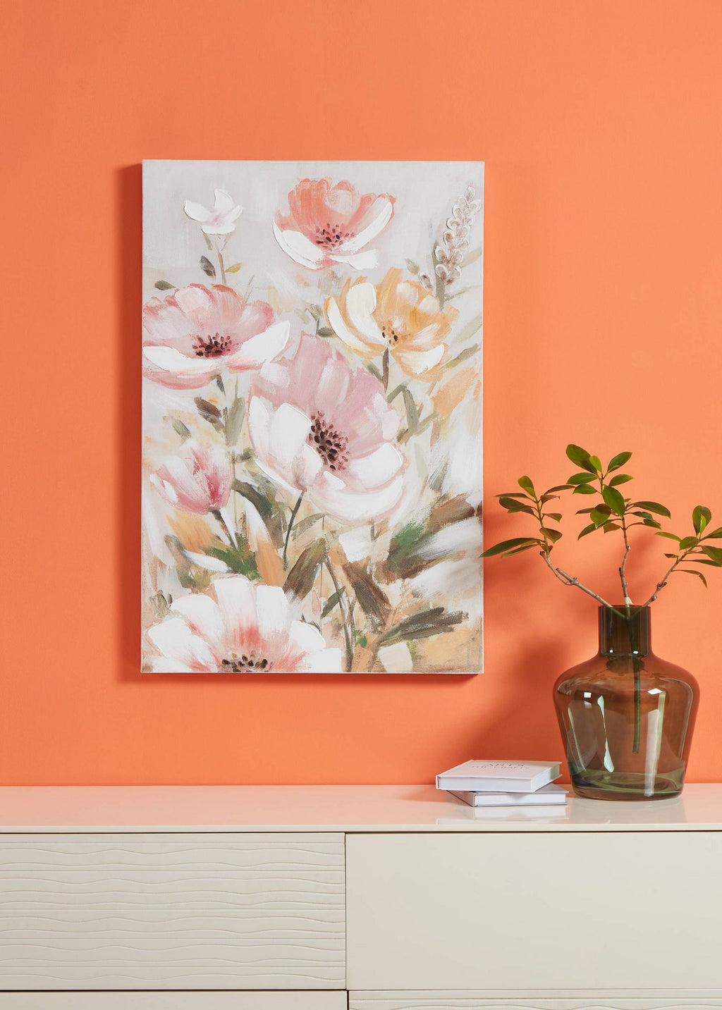 Schilderij Alaminos Roze 60x90 cm