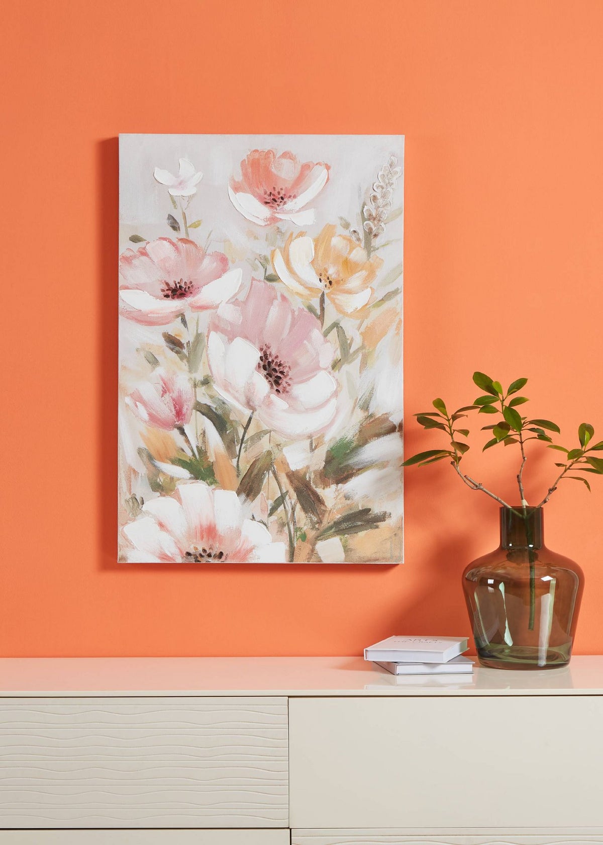 Schilderij Alaminos Roze 60x90 cm