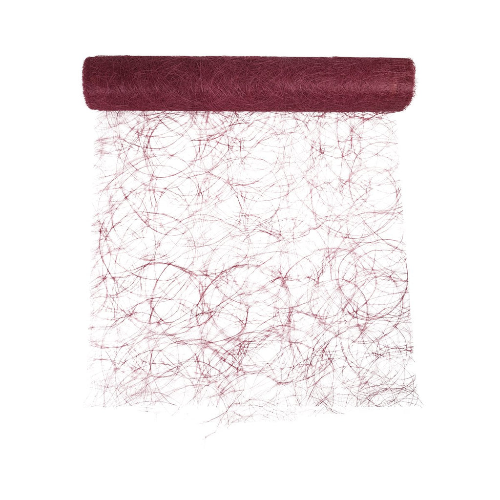 Decoweb Tafelband bordo 60cmx25mtr