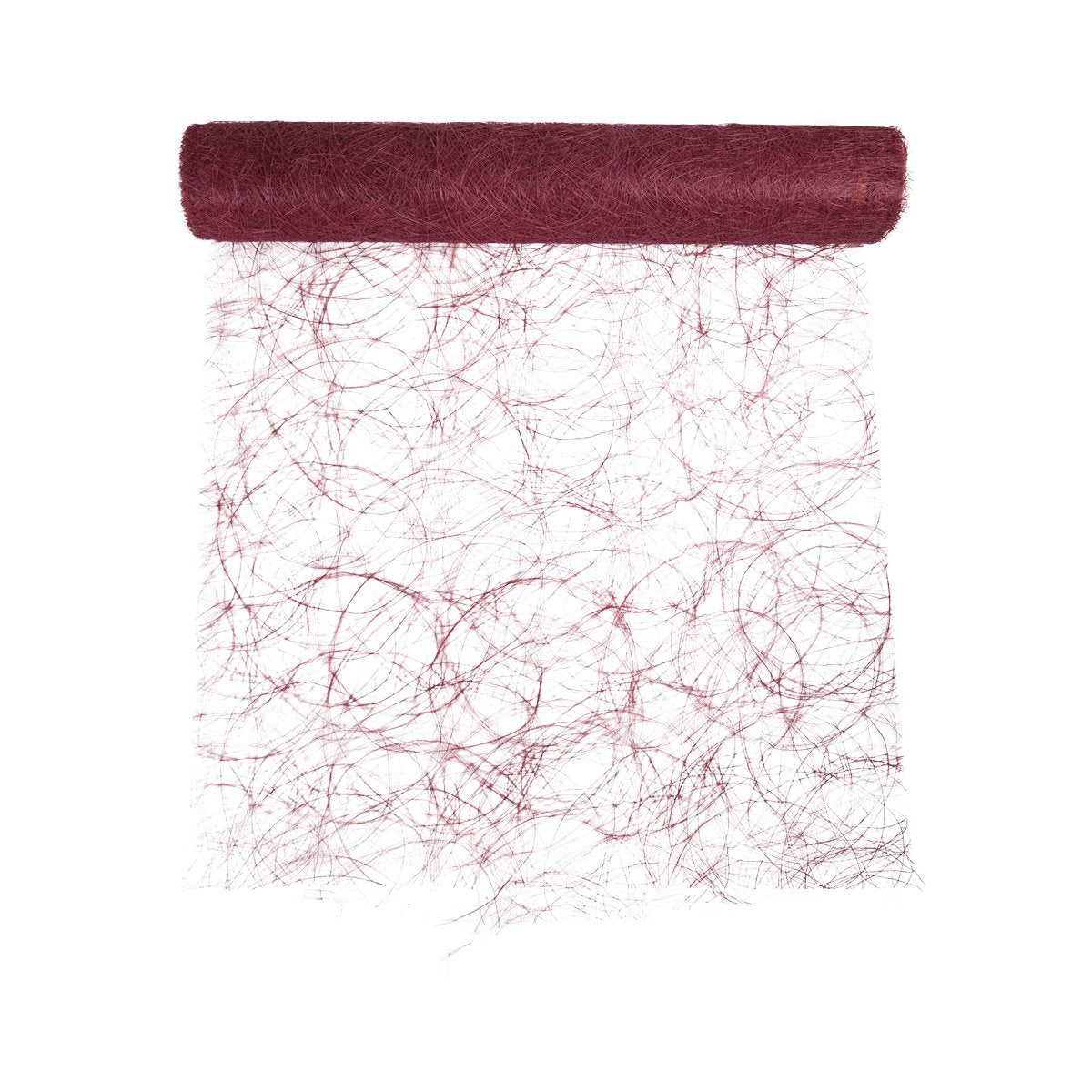 Decoweb Tafelband bordo 60cmx25mtr