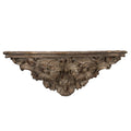 Wandplank 73x21x29 cm Bruin Grijs Keramisch materiaal