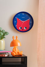 Wandklok Kiekeboe Kat