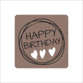 Happy Birthday - wensetiket
