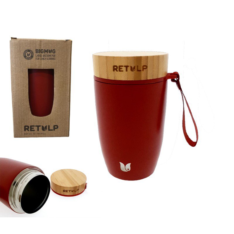 Retulp Foodpod Lunchcontainer 500ml Red