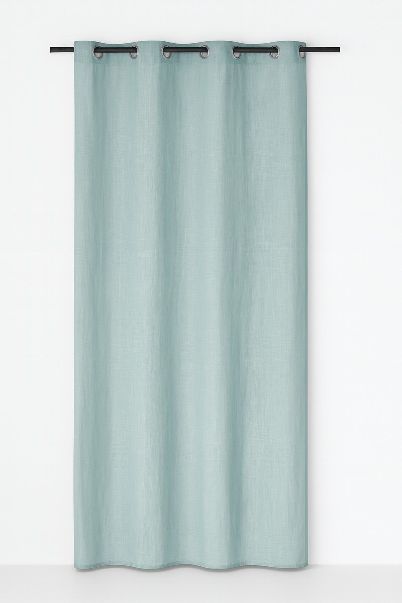 Edera gordijn mint 8 rings 135 x 260 cm