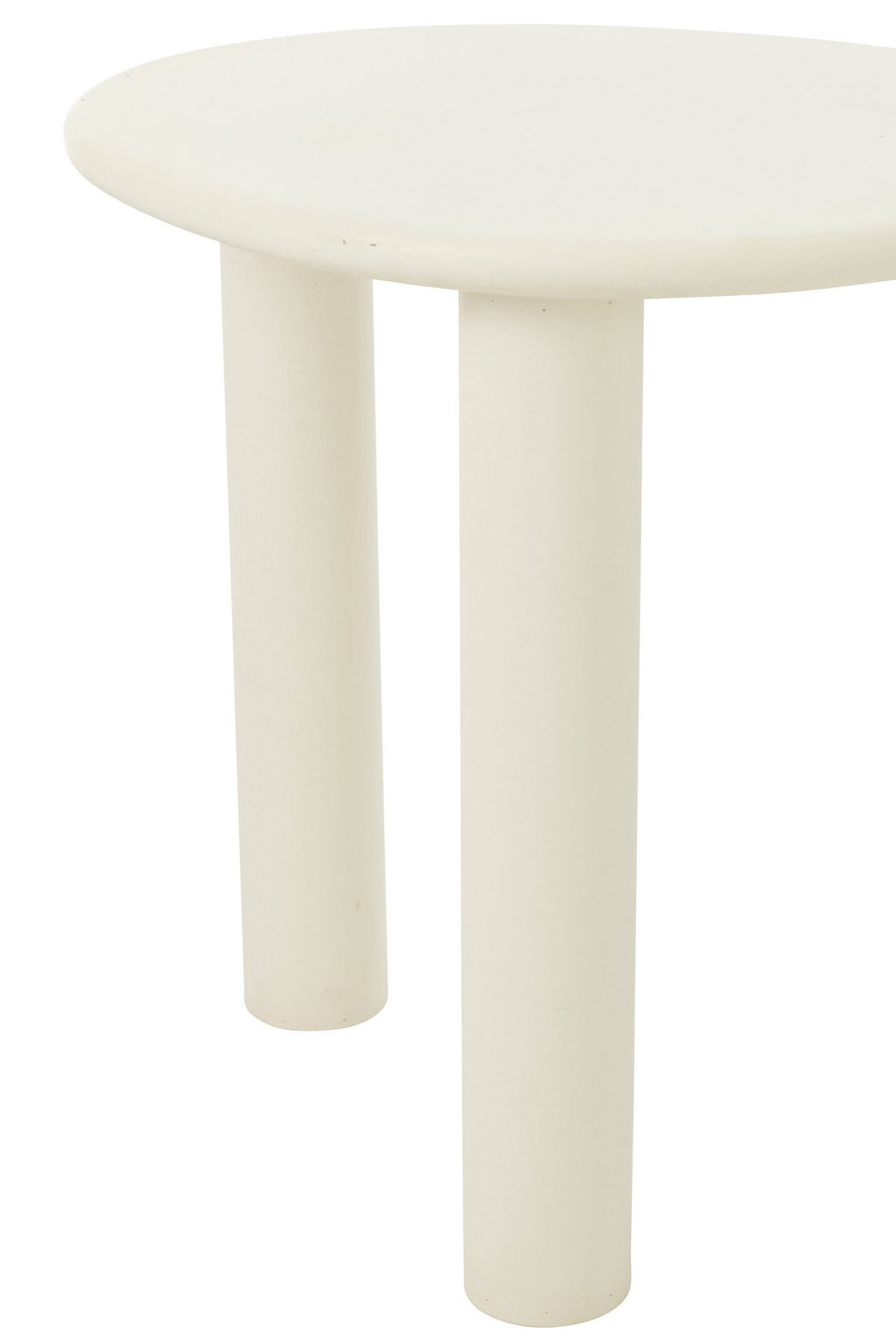 J-Line bijzettafel Bali - hout - wit - small