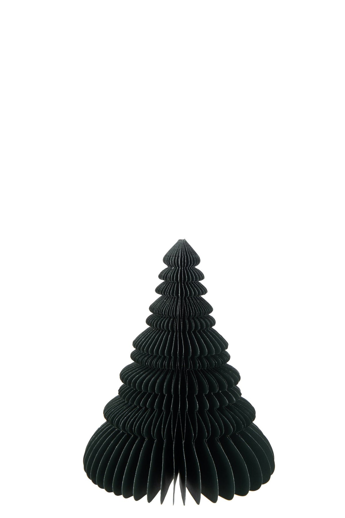 J-Line decoratie Kerstboom Vouwbaar - papier - groen - medium