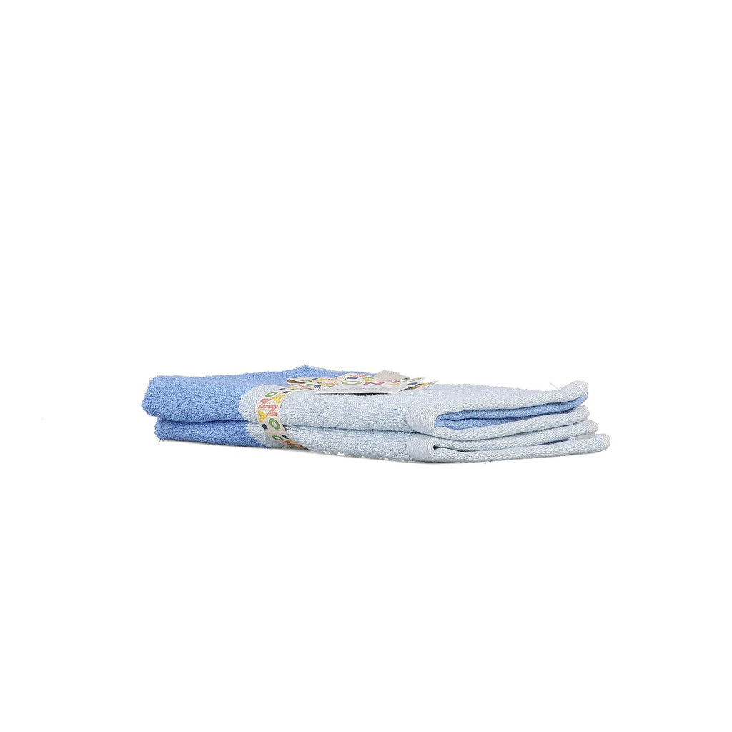 Gastendoekje 30x50cm oceaanblauw Pixie - Set van 2