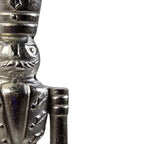 Notenkraaker zilver 41x12,5x15cm