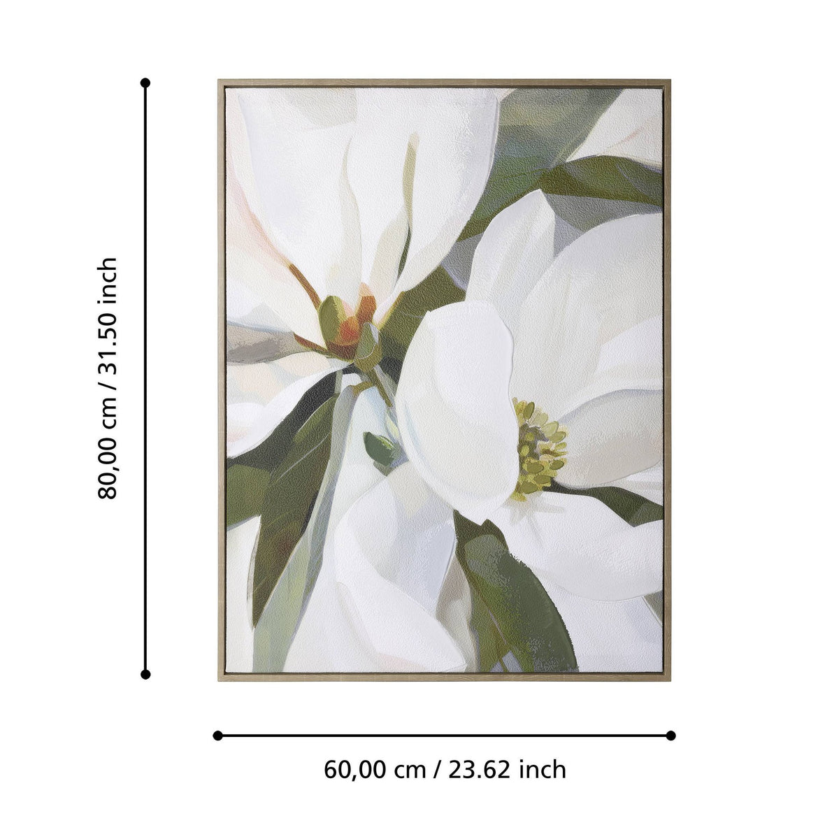 Schilderen derrylin wit 60x80 cm