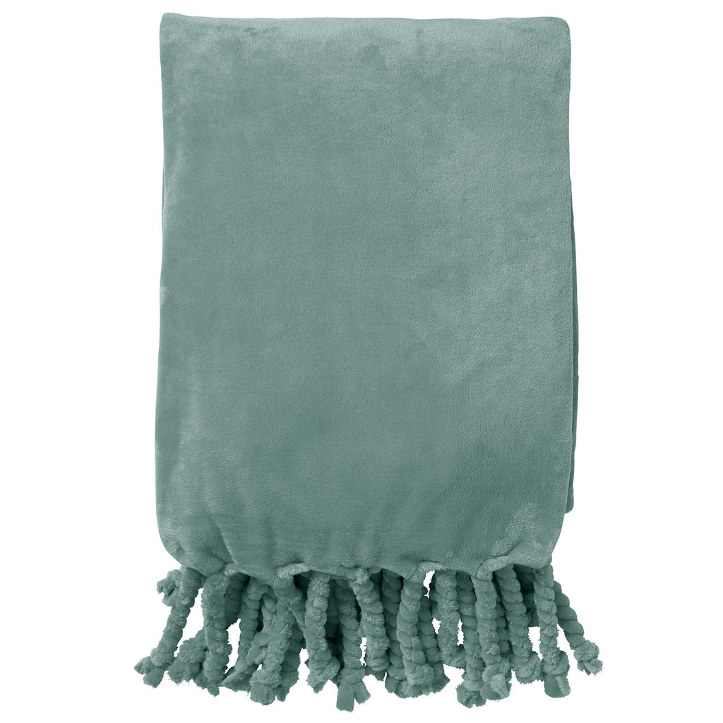 Dutch Decor Florijn - Plaid Fleece 150x200 cm - Jadeite