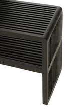 J-Line console Met Schap - hout - zwart - set van 2