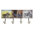 Wandkapstok 40x5x17 cm Bruin IJzer Motor