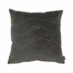 Uneven Pintuck kussen bruin 45x45cm