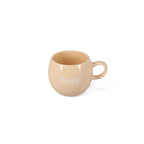 Mok 42cl ""Happy!"" beige Muggies