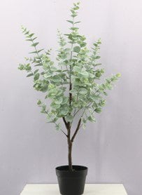 Kunstboom eucalyptus in pot 100cm groen