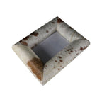 Fotolijst koe bol bruin/wit 15x10cm