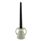 Kandelaar 9 cm Beige Porselein Kaarsenstandaard