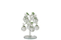 J-Line decoratieboom - kristal - transparant