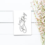 Gelukkige verjaardag SW - Postkarte 10er set