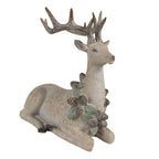 Decoratie Beeld Hert 31x16x29 cm Bruin Kunststof