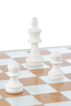 J-Line decoratie schaakspel - polyresin - mix