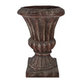 Bloempot 40x40x52 cm Bruin Magnesium (MGO) Plantenhouder
