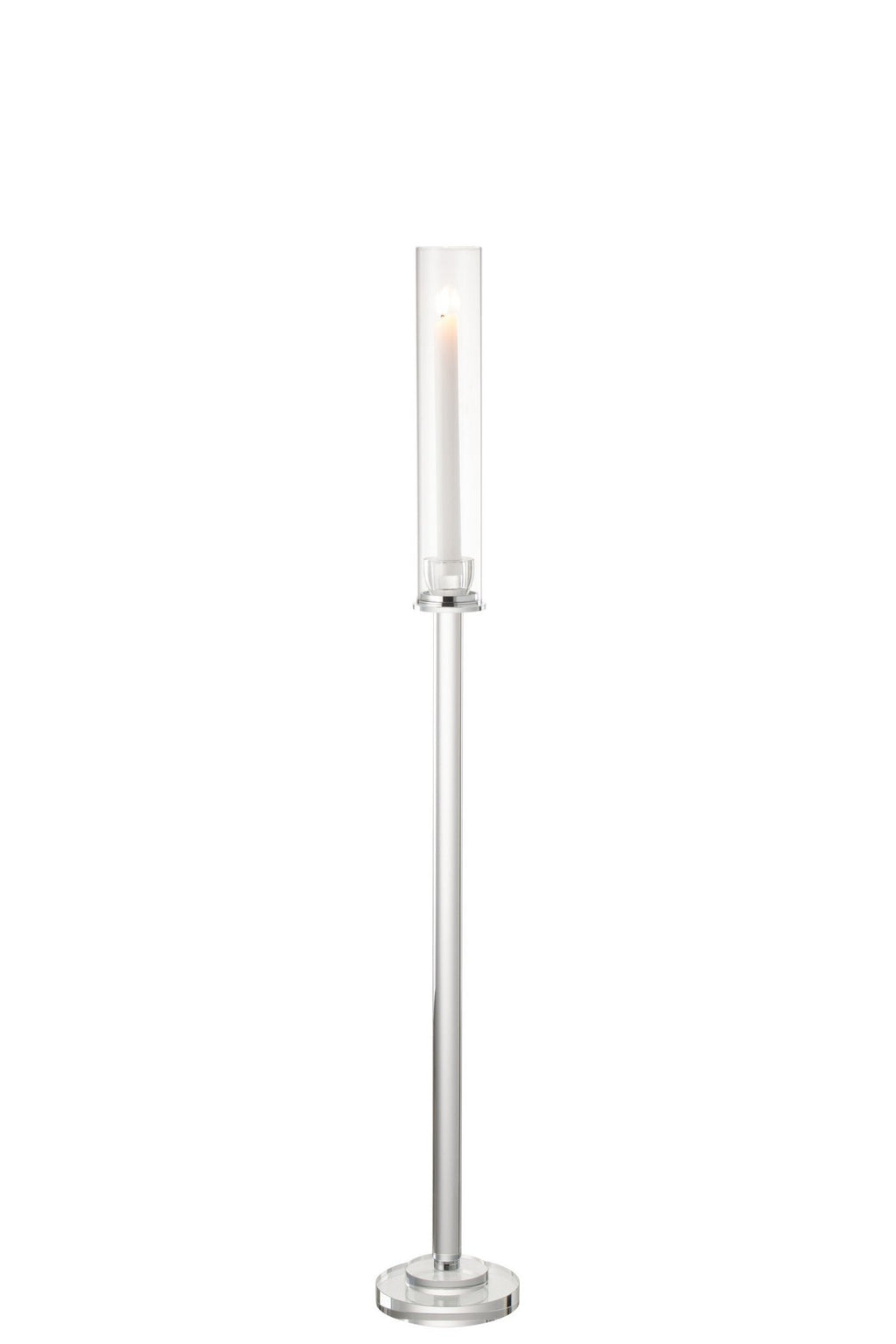 J-Line kaarshouder Moira - glas - transparant - medium