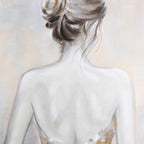 Schilderij Sannohe Wit 80x100 cm