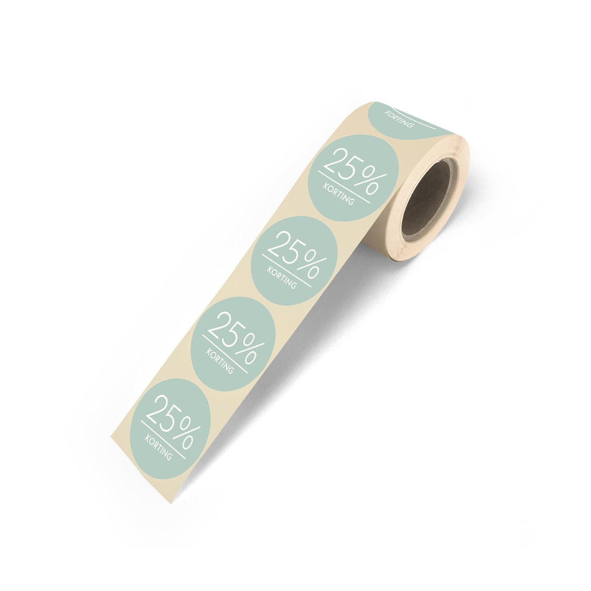 Kortingsstickers op rol - 500 stuks