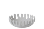 J-Line decoratieve schaal - aluminium - wit
