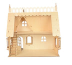 Bouwpakket Poppenhuis 'Huis met Dakkapel' 1:12