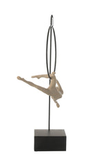 J-Line Gymnaste Hoepel Gamma Resin Beige/Zwart