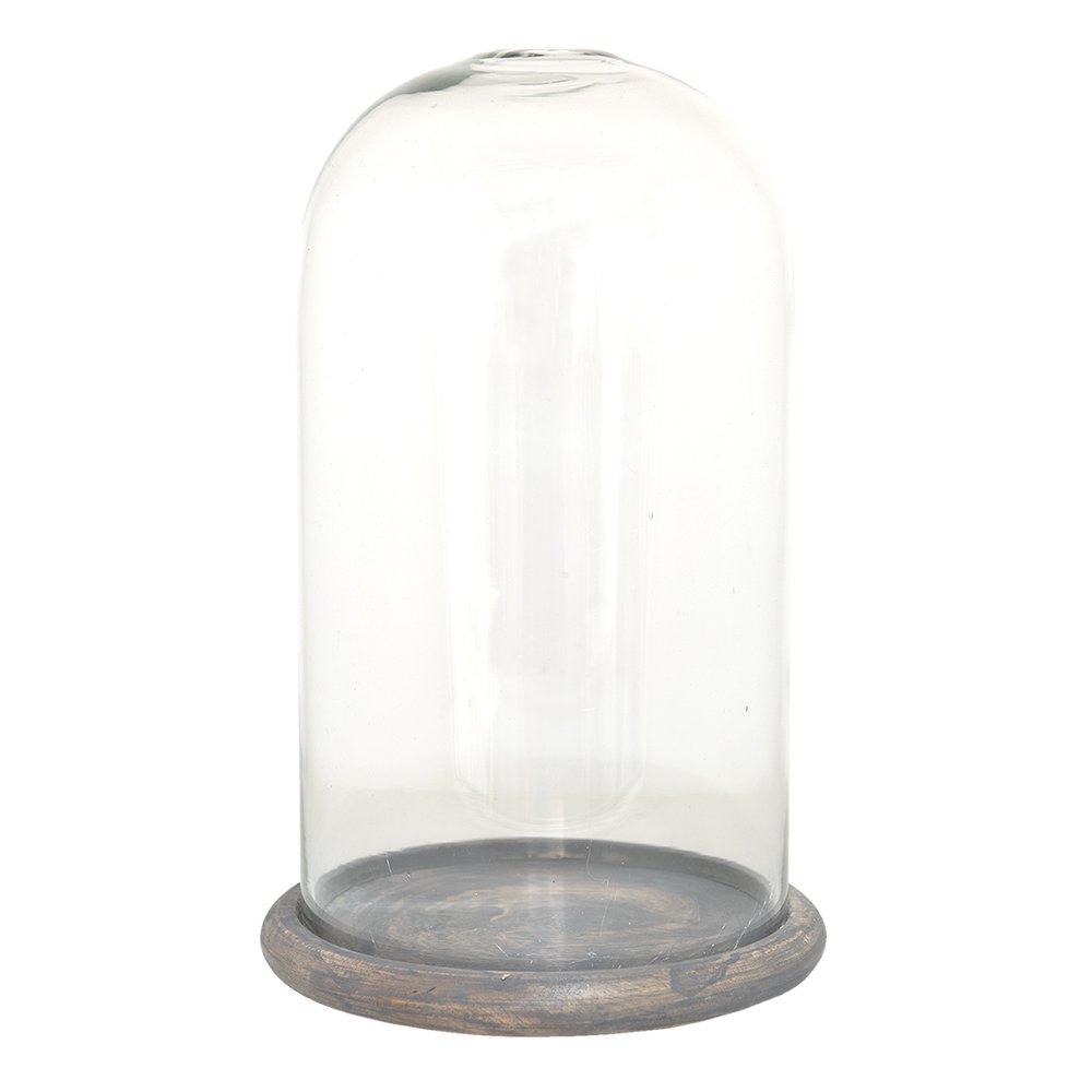 Stolp Ø 17x29 cm Glas Glazen Stolp