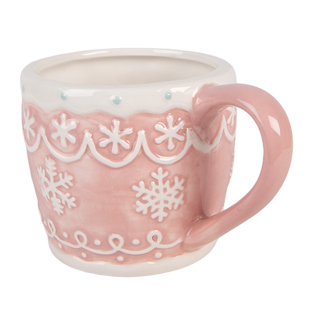 Mok 300 ml Roze Keramiek