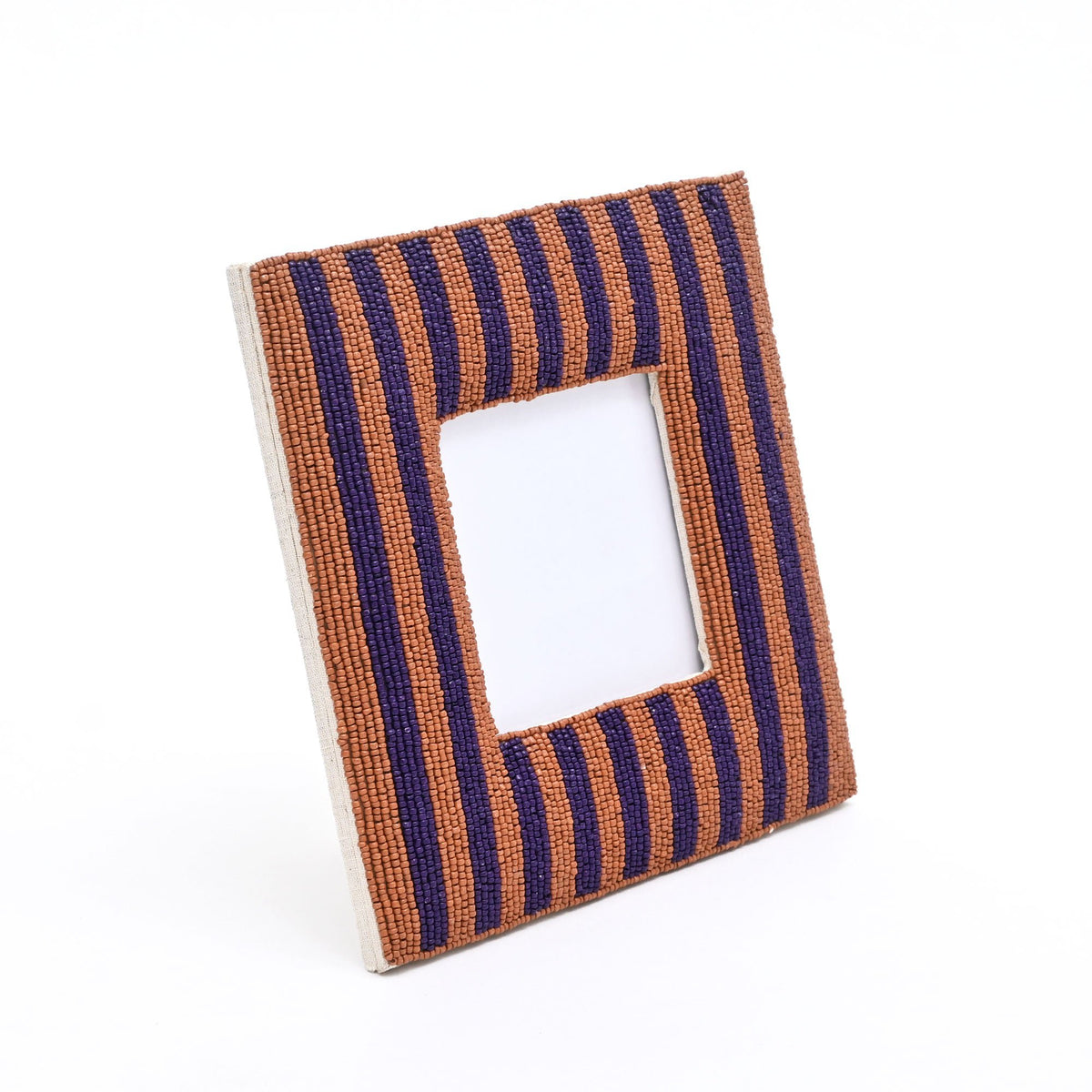 Fotolijst - Royal Plum & Cacao kralen - 4x4 Inch