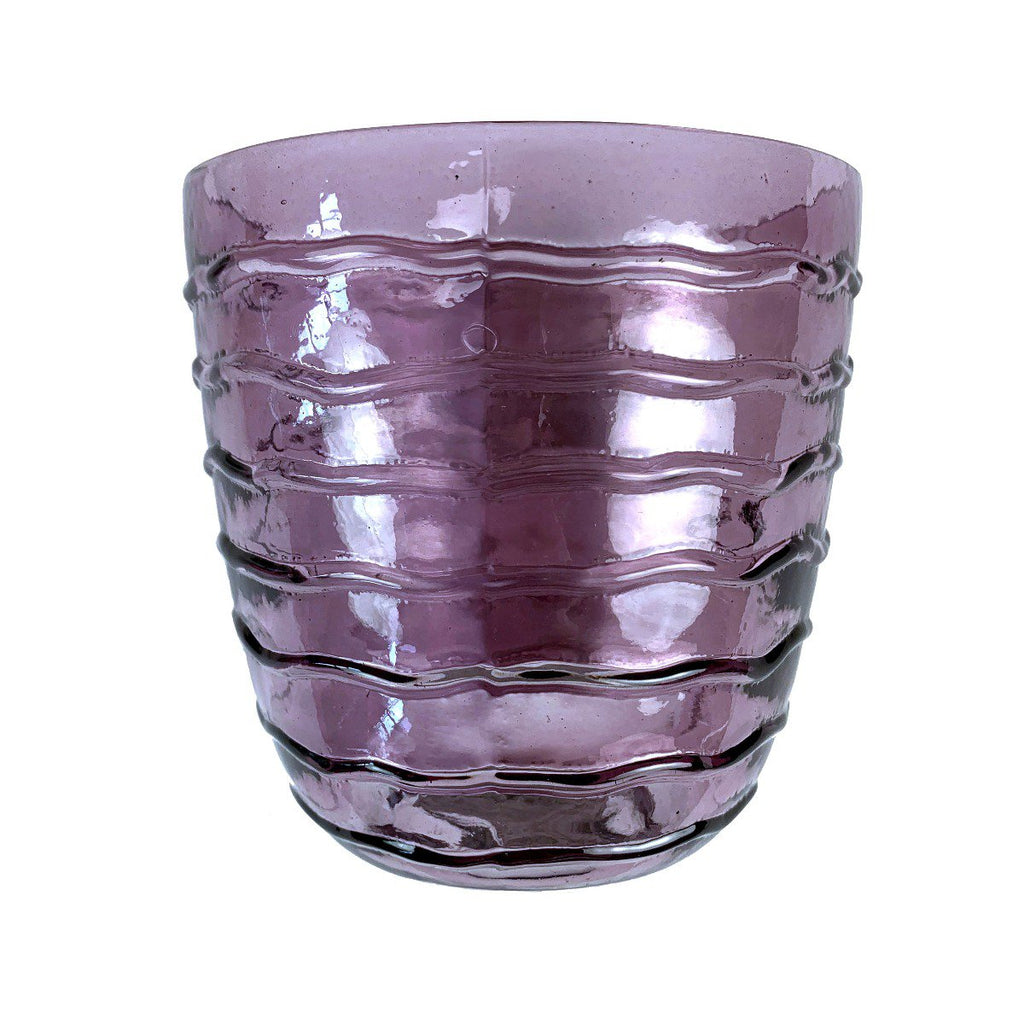 Tealightholder Ocean Aubergine, set of 4