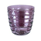Tealightholder Ocean Aubergine, set of 4
