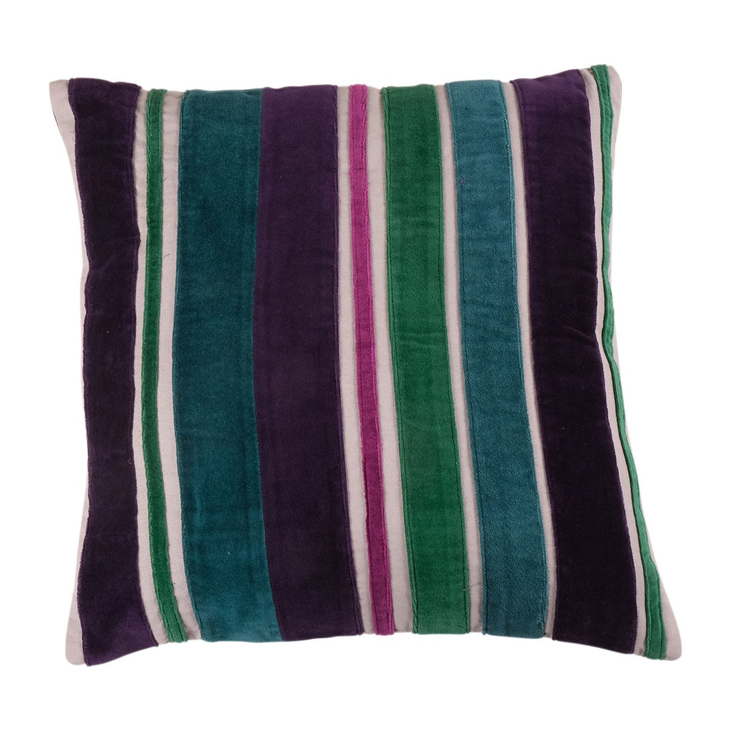 Kussen Strepen 45x45 paars