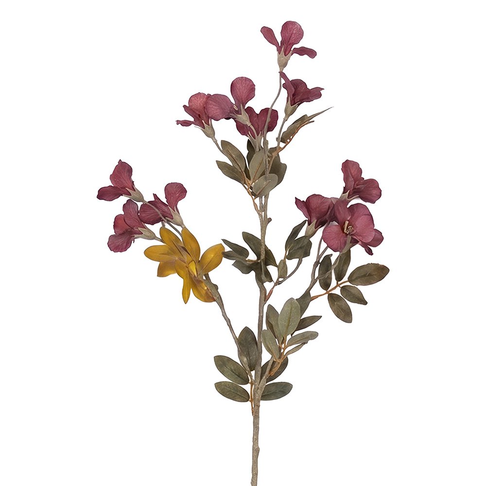 Kunstbloem Rood Kunststof