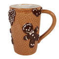 Mok 575 ml Bruin Keramiek Gingerbread man