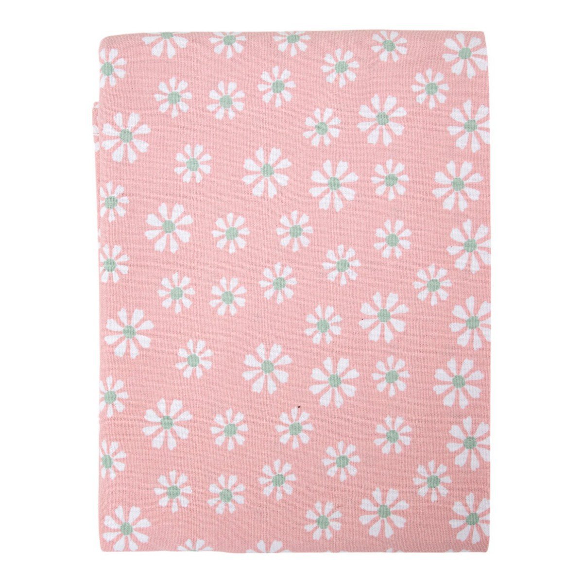 Daisy Flowers Tafelkleed Textiel roze rond 160cm
