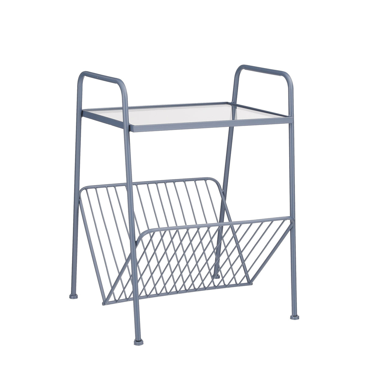 Tijdschrift houder blauw