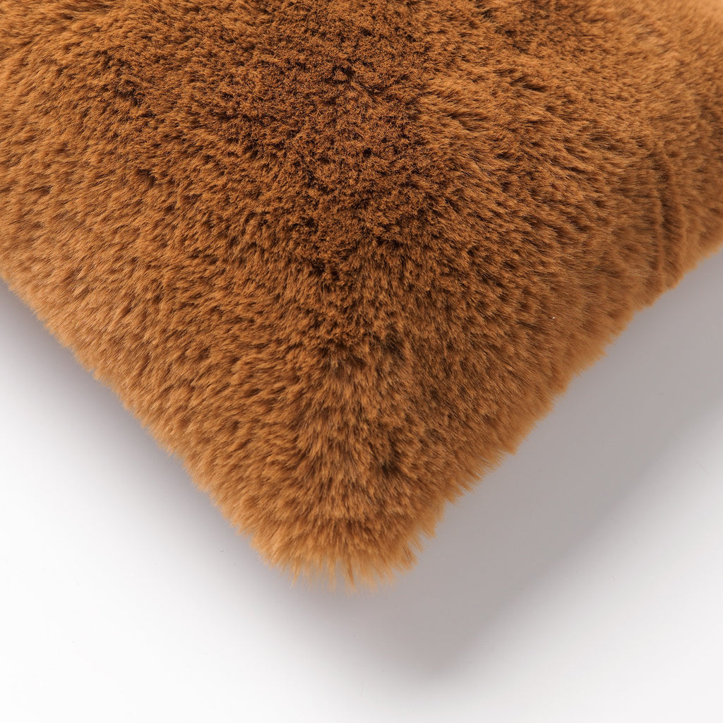 Nederlands decor Zaya - Cushion Unicolour 30x50 cm Tabak Brown