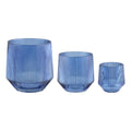 Windlicht Bezamby Blauw 14x14cm