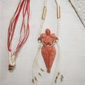 Divine Roots hanger – handgemaakte, op Harappan geïnspireerde kunstsieraden
