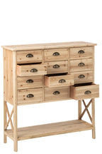 J-Line kast Chamonix - dennenhout - naturel
